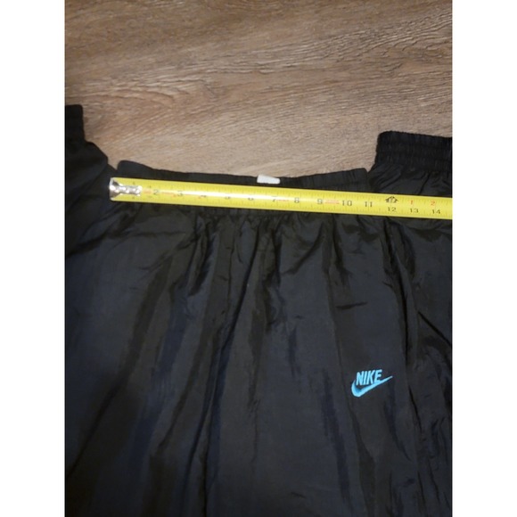 Nike Challenge Court Track Pants Black Windbreaker Lightweight‎ Size M Y2K - Picture 7 of 8